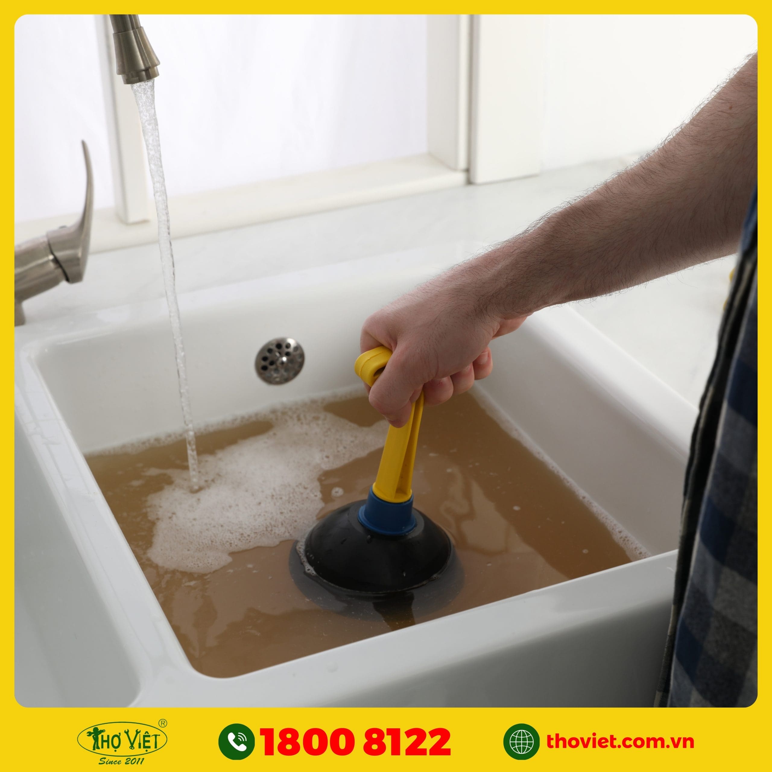 nên lựa chọn Thợ Việt thi công thông cống nghẹt