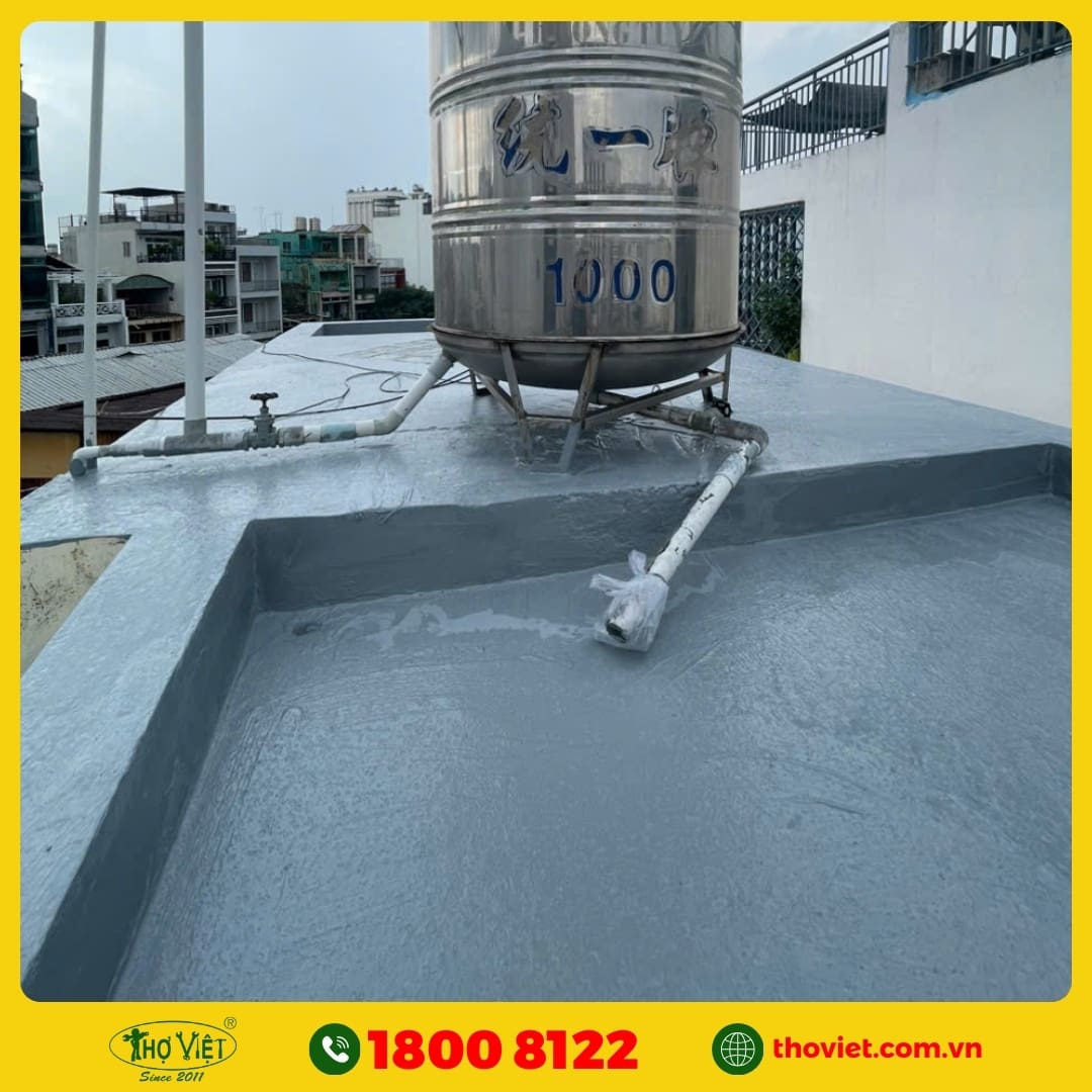 Tại sao sân thượng cần phải thi công chống thấm?