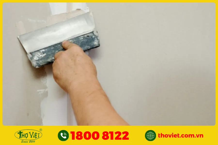Cách bả matit tường nhà cũ