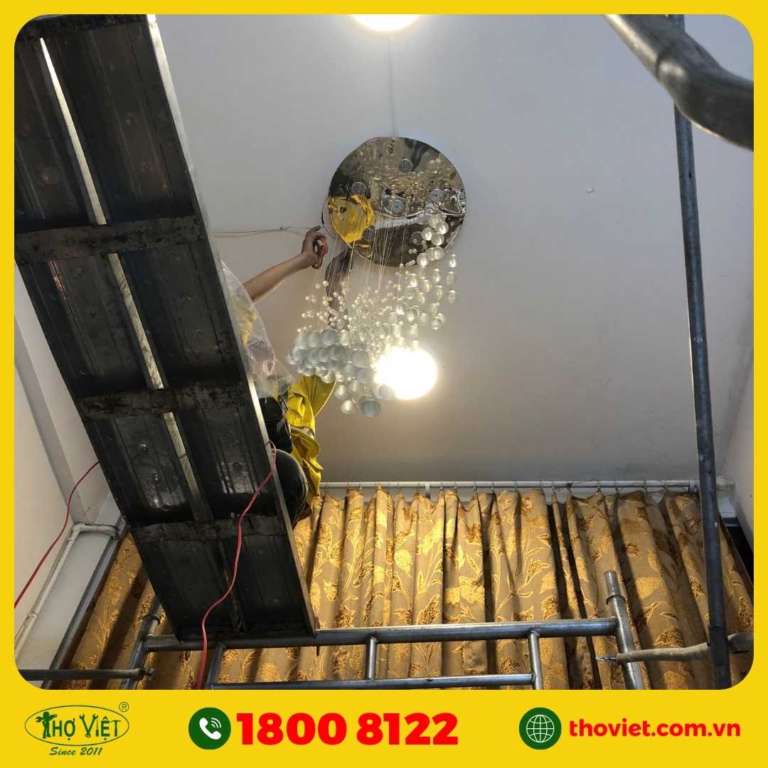 Cách lắp đèn trần thạch cao đơn giản