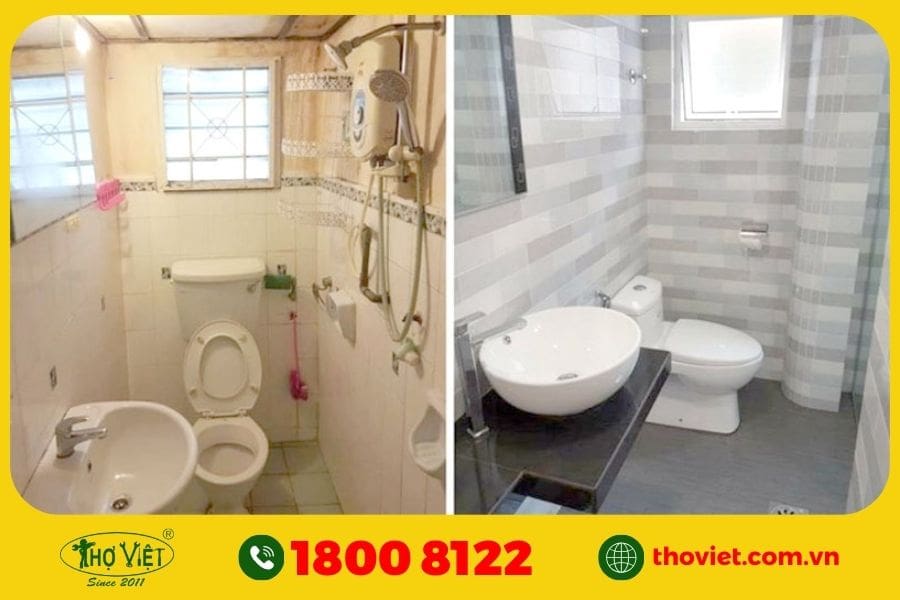 Cải tạo nhà vệ sinh cũ