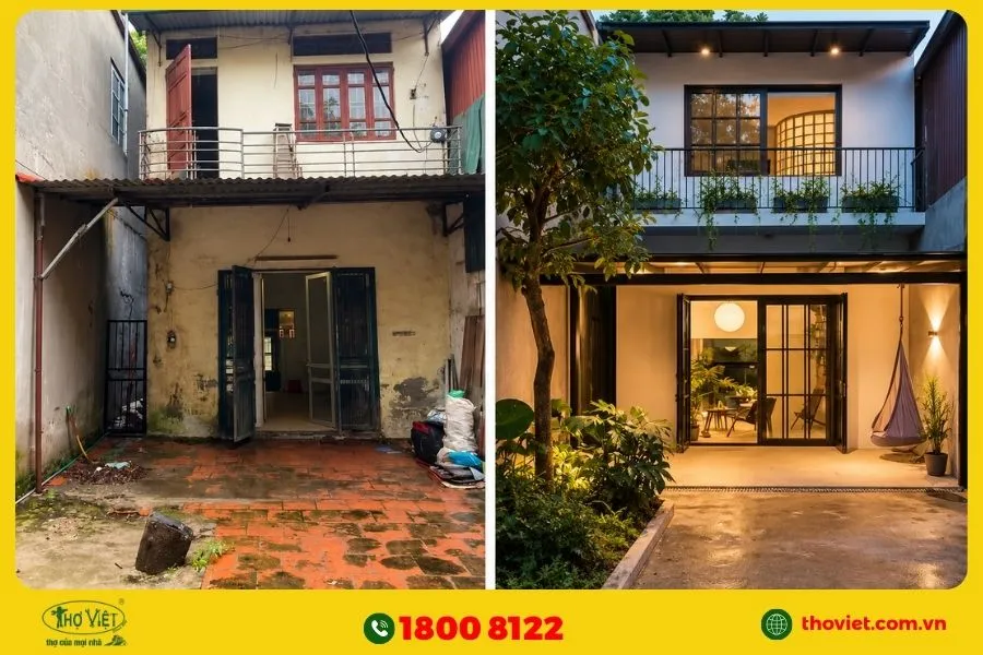 Một số lưu ý khi cải tạo nhà 2 tầng cũ