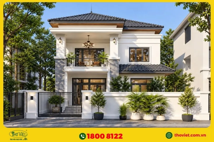 Top những mẫu nhà 2 tầng đẹp