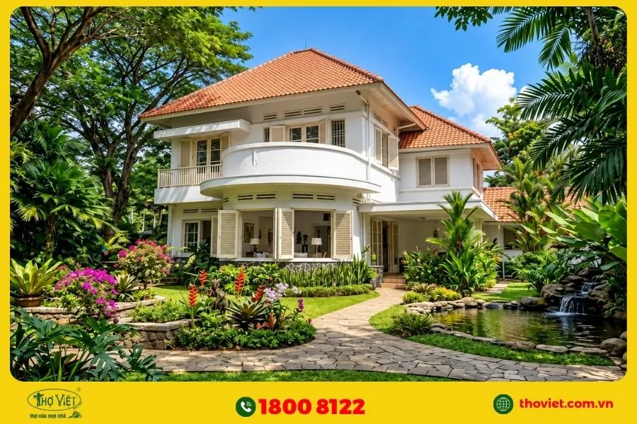 Tham khảo mẫu nhà 2 tầng mới nhất