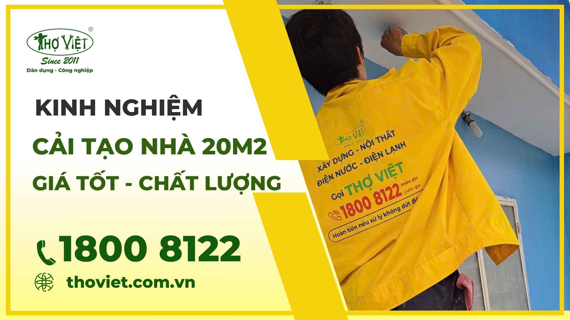 Cải tạo nhà 20m2