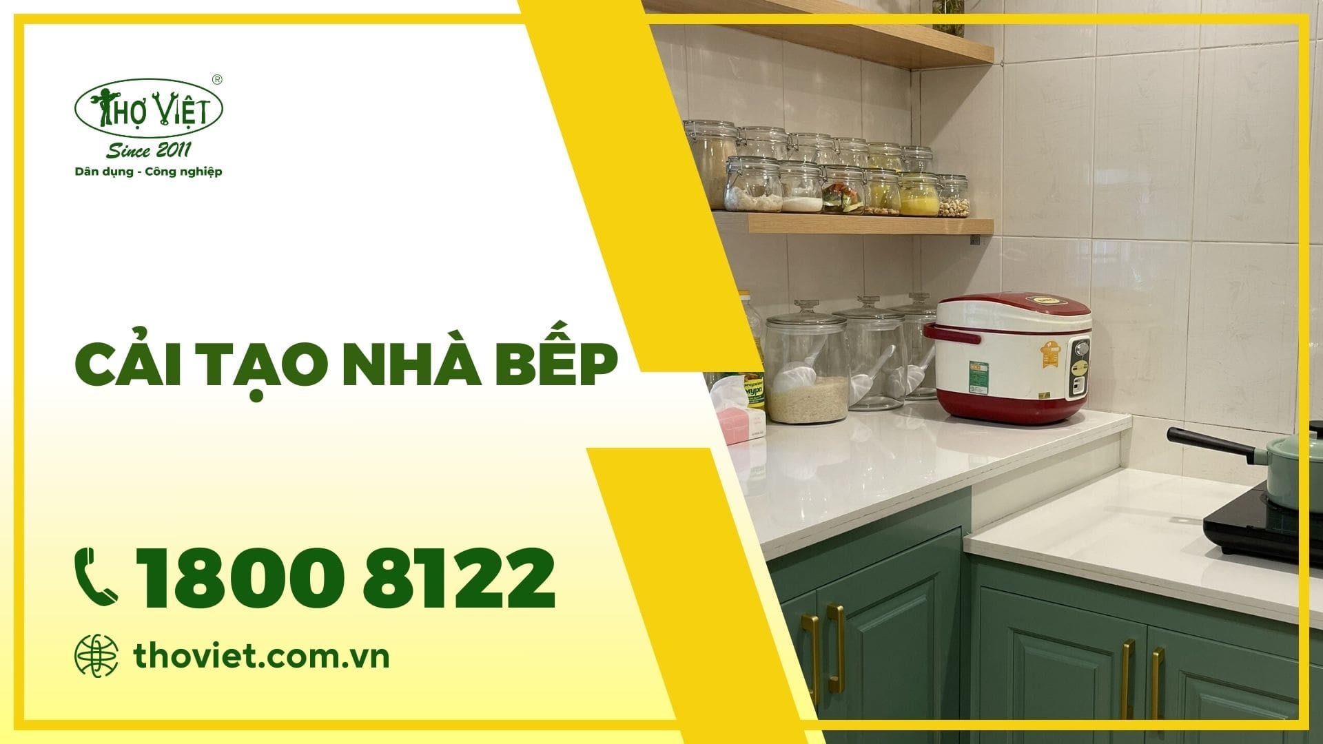 Cải tạo nhà bếp