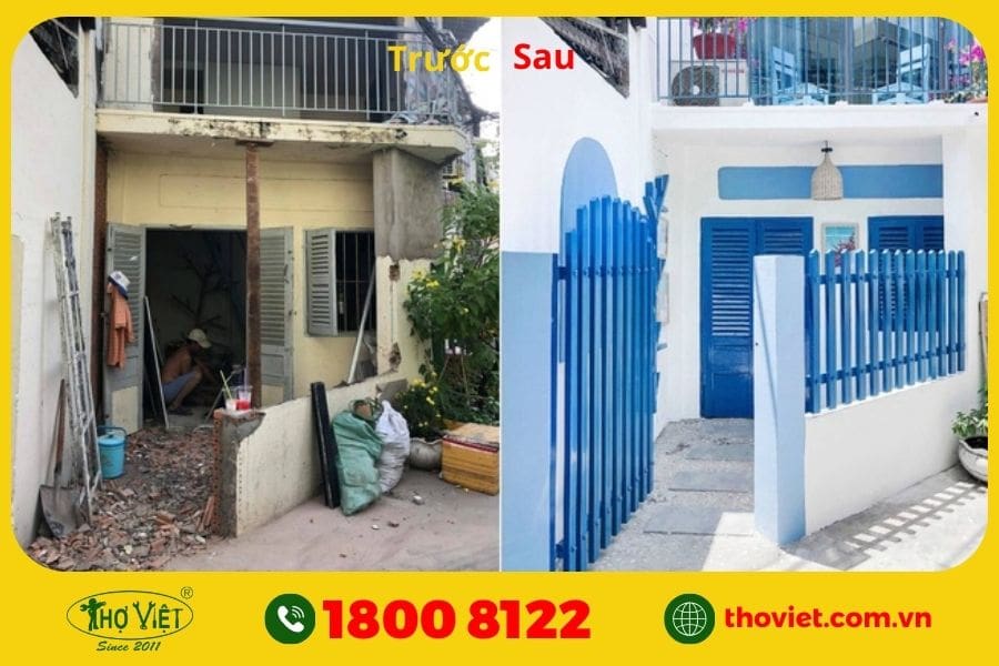 Cải tạo nhà cũ quận Bình Thạnh