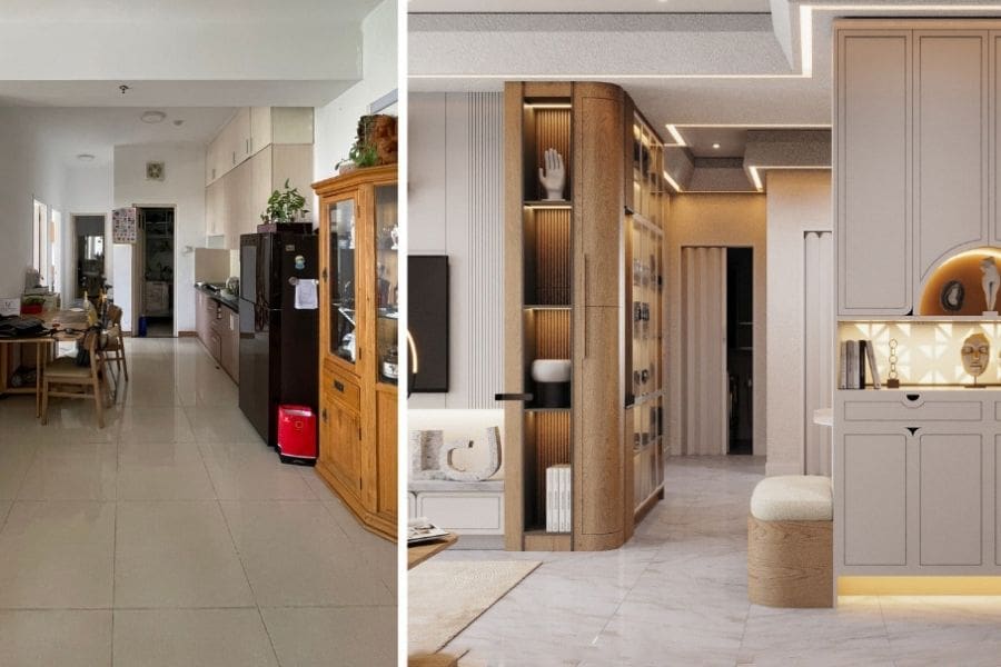 Cải tạo phòng bếp nhà ăn quận 3