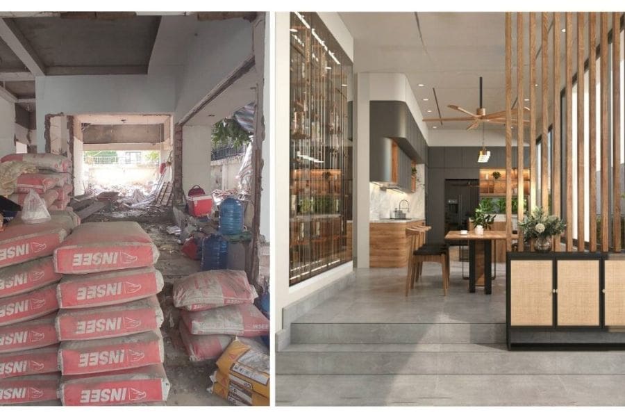 Cải tạo phòng nhà bếp quận 3