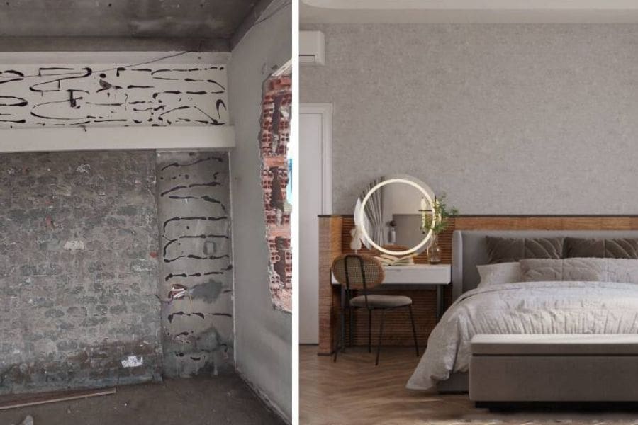 Cải tạo phòng ngủ quận 3 