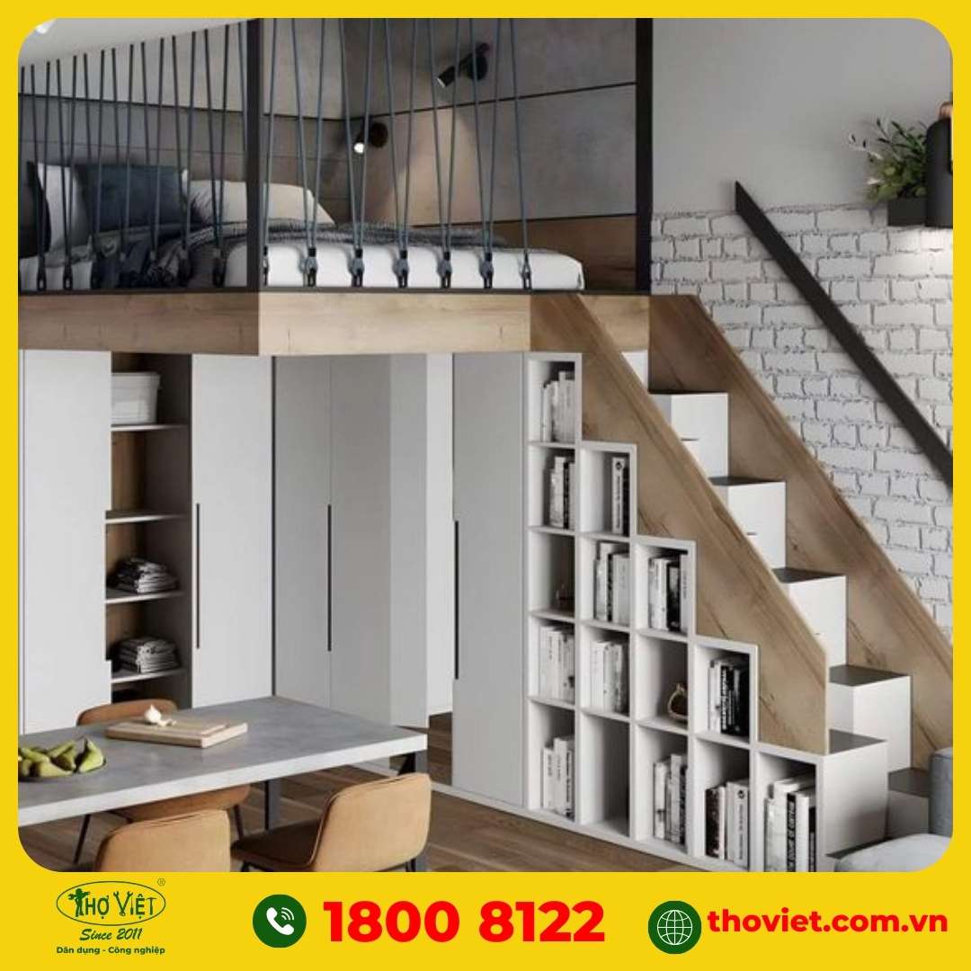 Cải tạo phòng trọ có vị trí làm việc