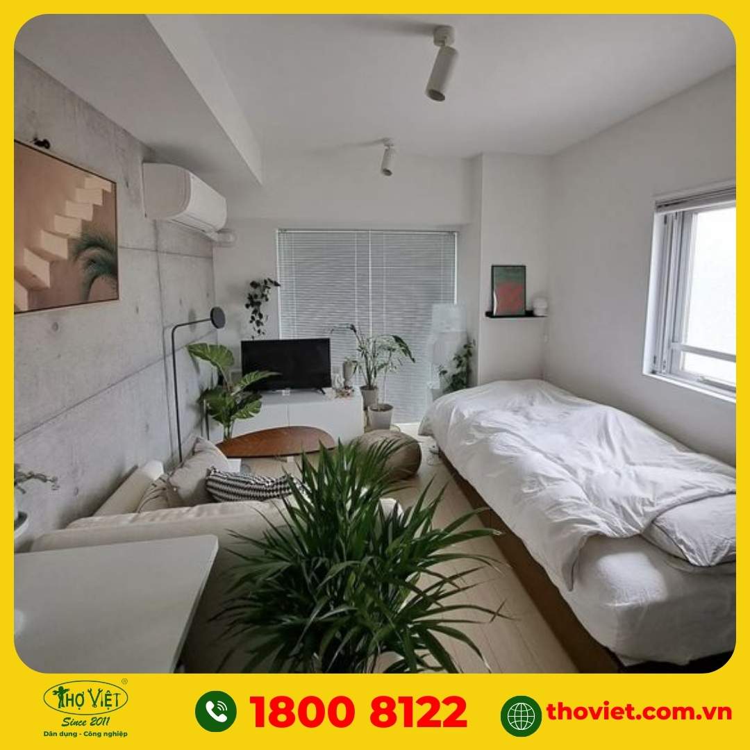 Cải tạo phòng trọ không gian xanh