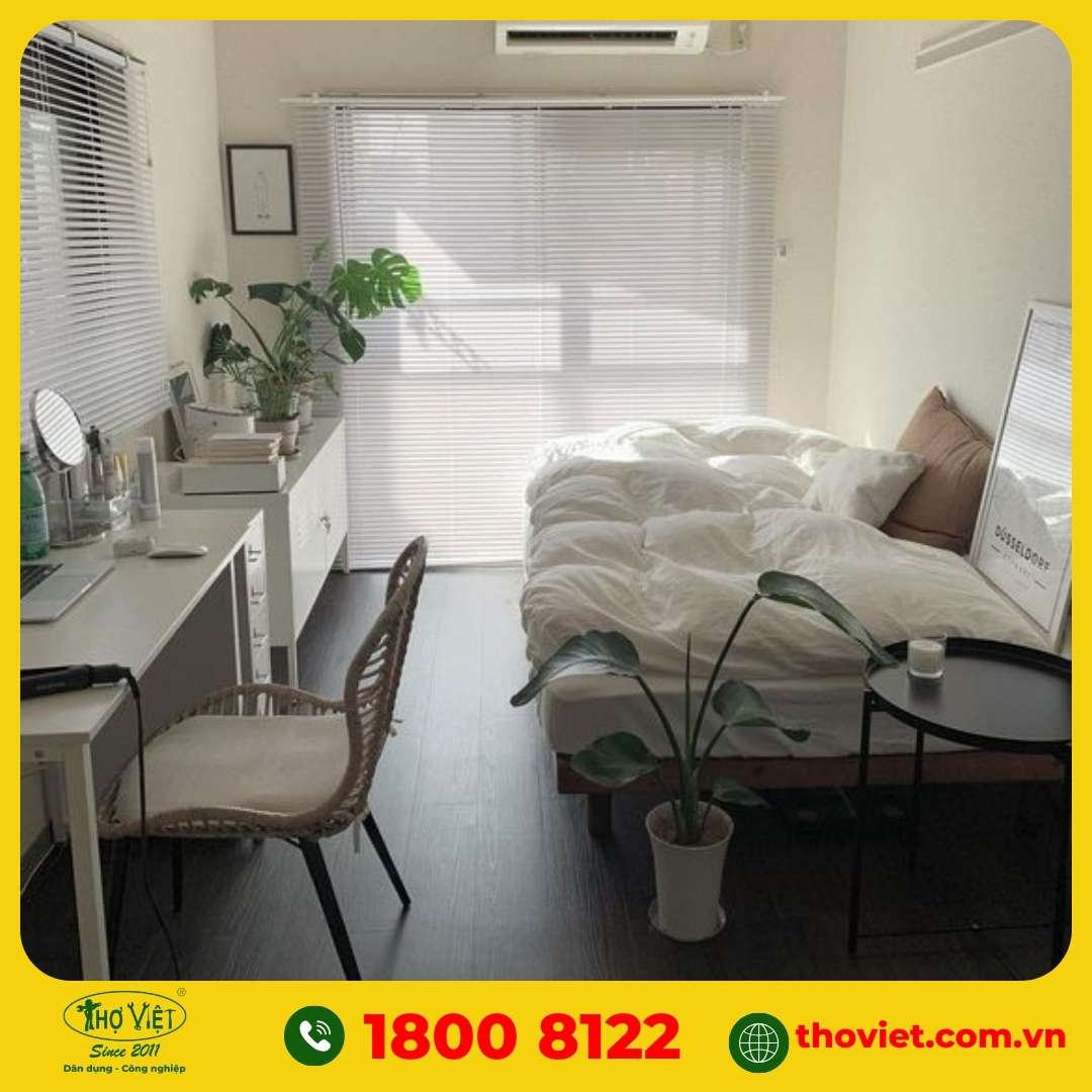 Cải tạo phòng trọ thiết kế tối giản