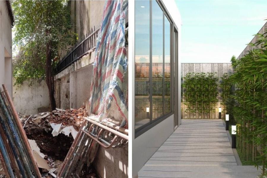 Cải tạo sân vườn quận 3