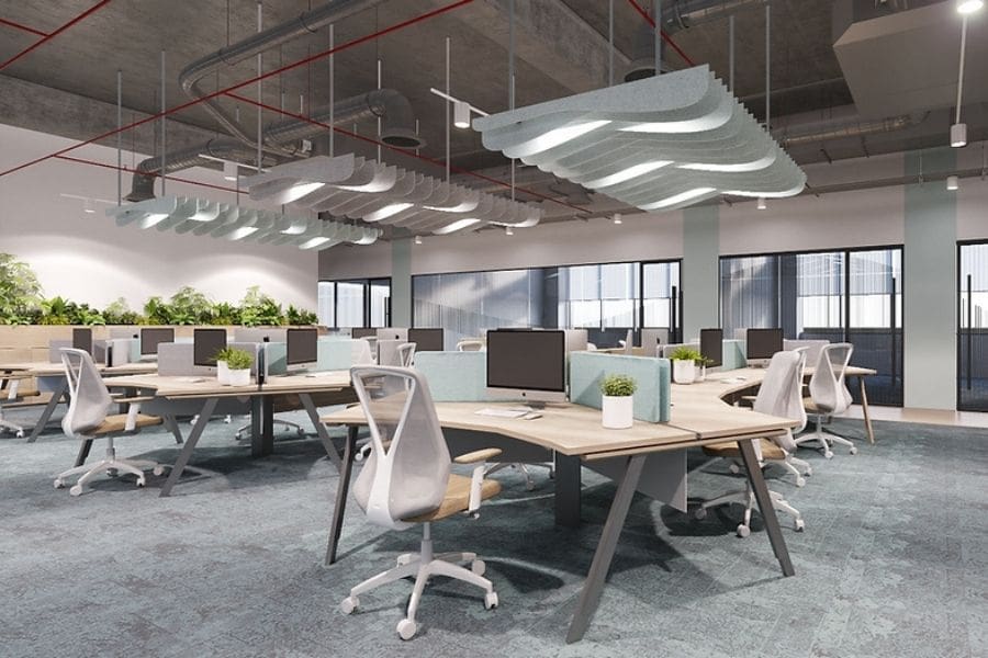 Cải tạo lại văn phòng phong cách hiện đại