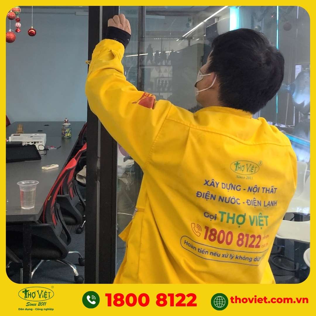 Cải tạo văn phòng theo kiến trúc xây dựng chuẩn tại Thợ Việt