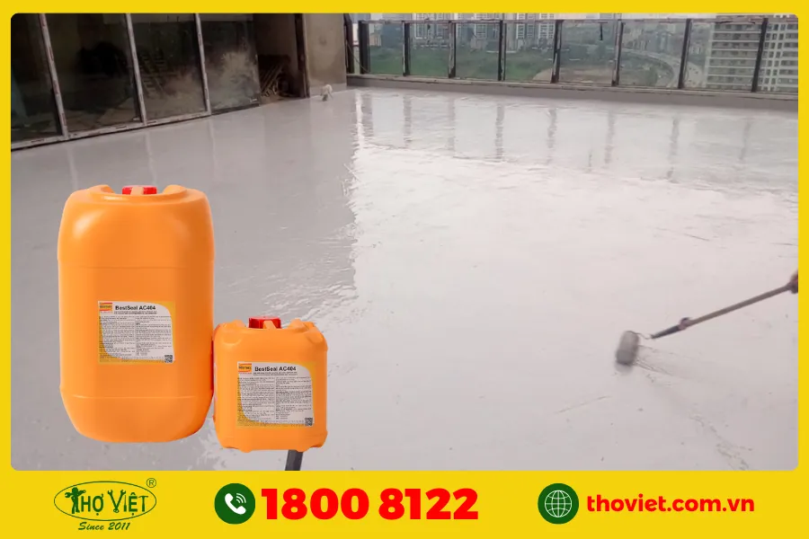 Màng chống thấm dạng lỏng (gốc PU hoặc acrylic)