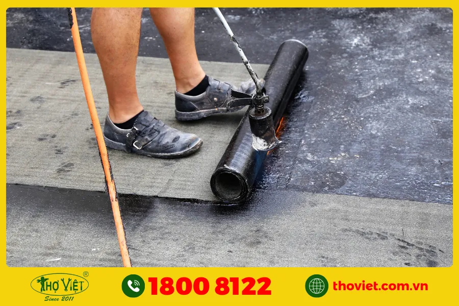 Nhựa đường chống thấm sân thượng