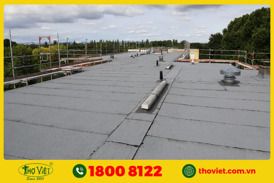 Lợi ích khi chống thấm sân thượng bằng nhựa đường