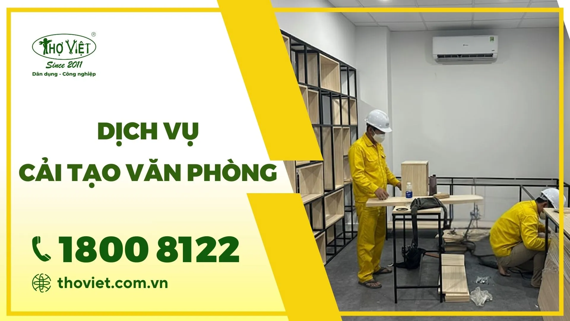 Dịch vụ cải tạo văn phòng trọn gói