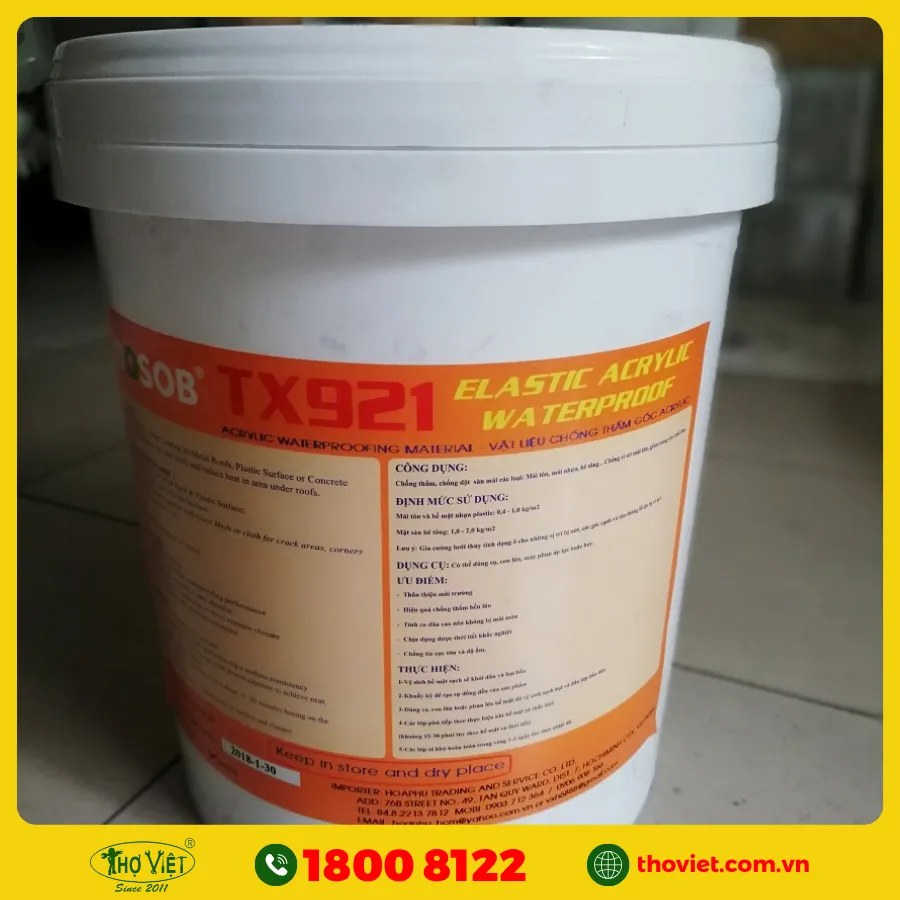 Keo chống thấm dột TX 921