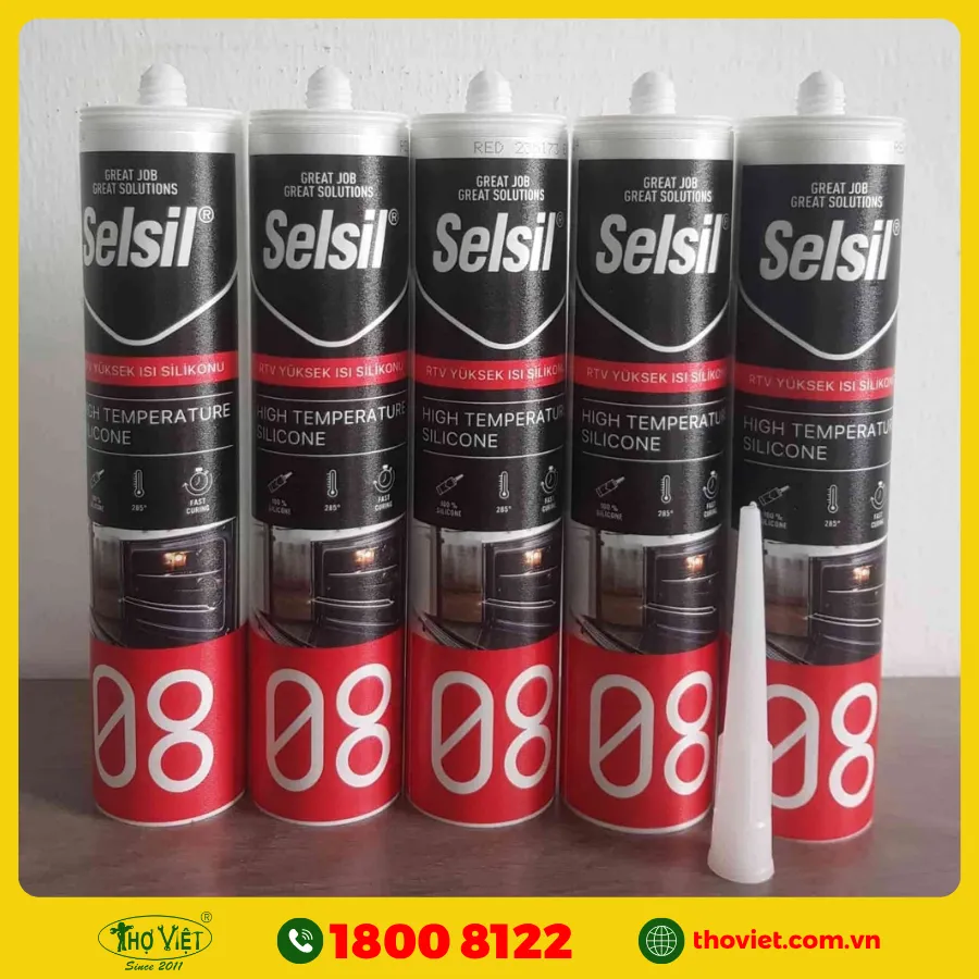  Keo chống thấm, chịu nhiệt Silicone RTV