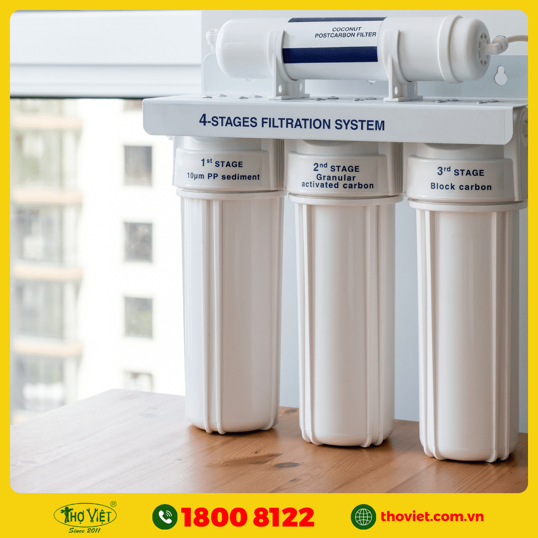 lắp đặt máy lọc nước