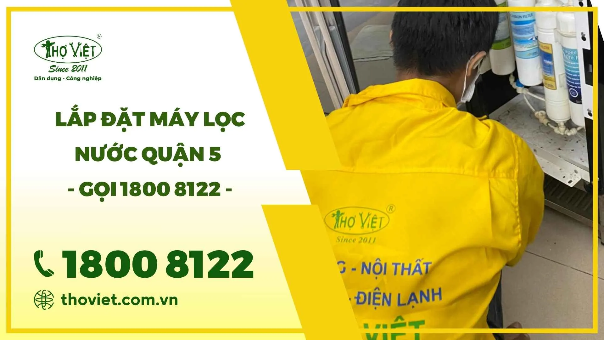 Lắp đặt máy lọc nước quận 5