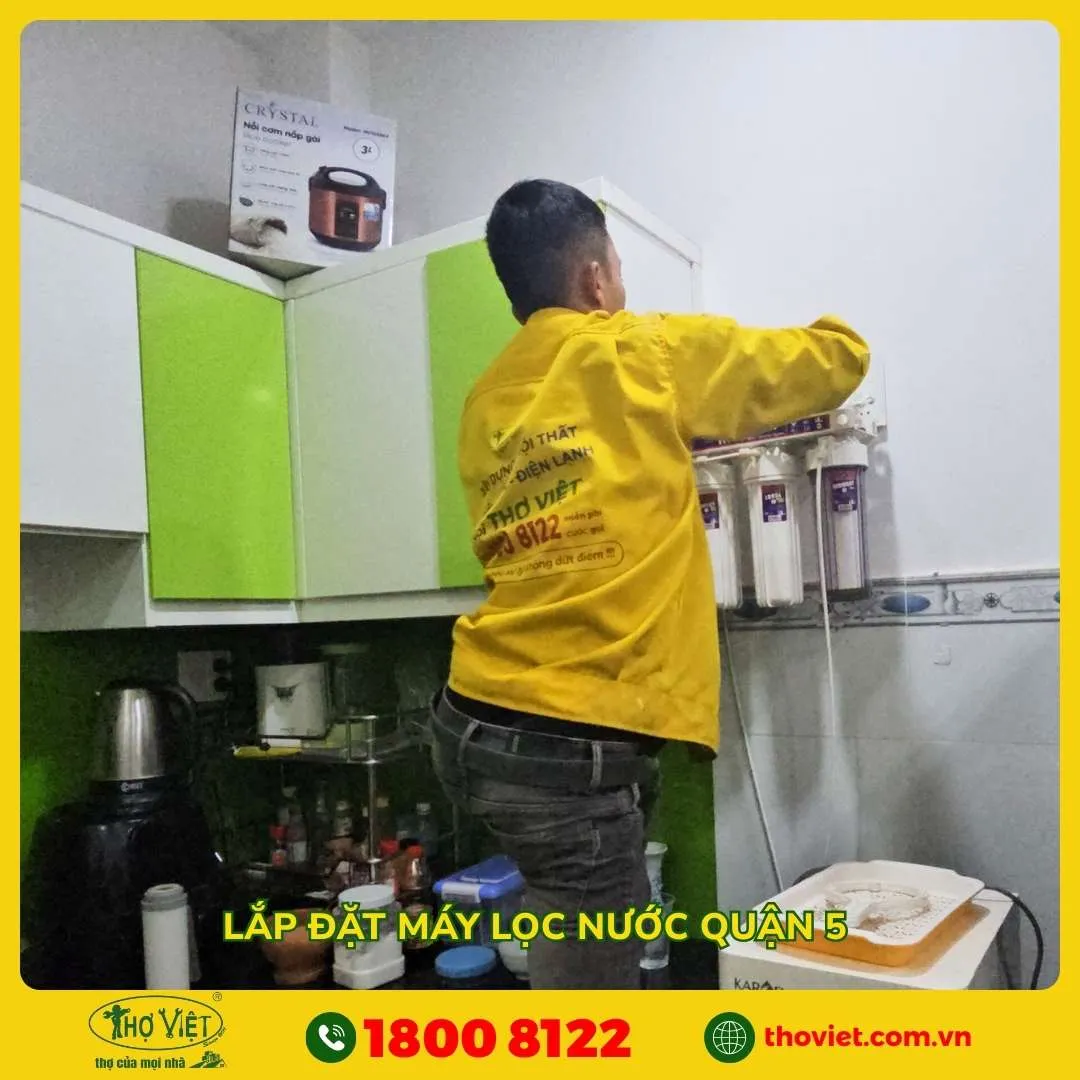 Lắp đặt máy lọc nước quận 5