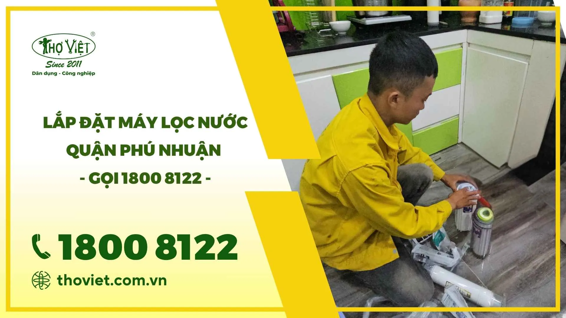 Lắp đặt máy lọc nước quận Phú Nhuận