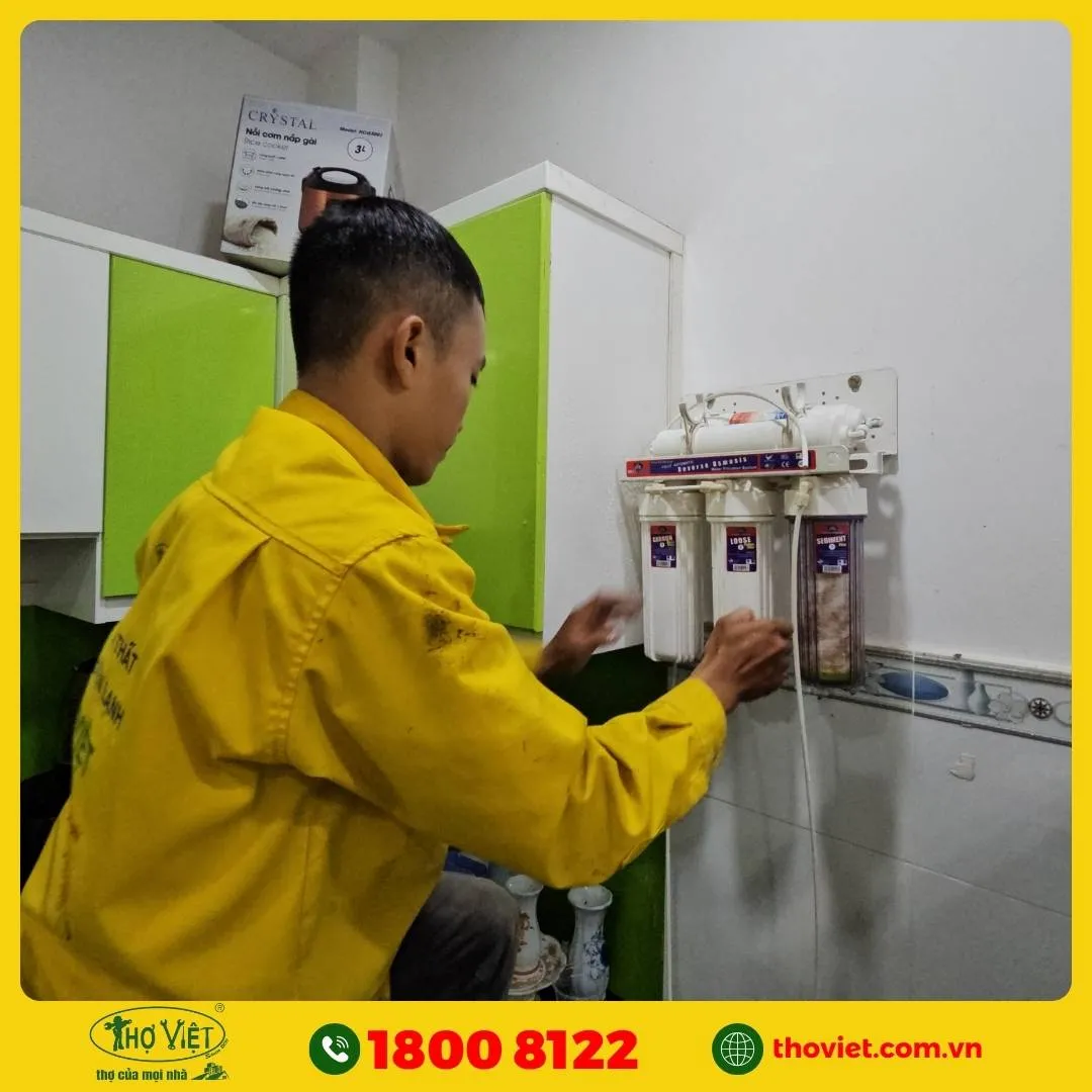 Lắp đặt máy lọc nước tại Thợ Việt