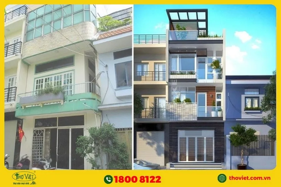 Lưu ý khi cải tạo nhà phố