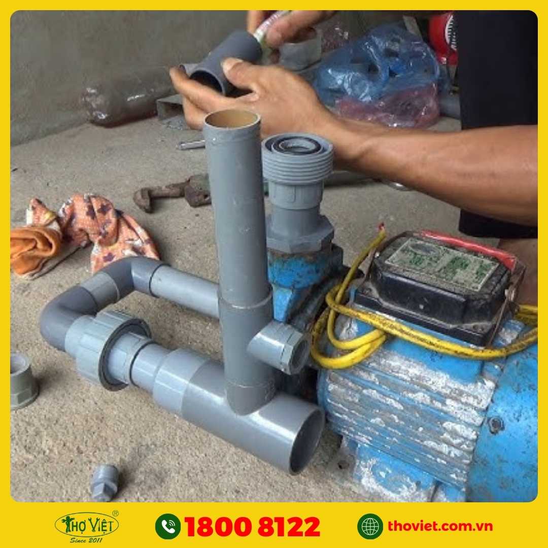Lưu ý khi sửa máy bơm không lên nước 