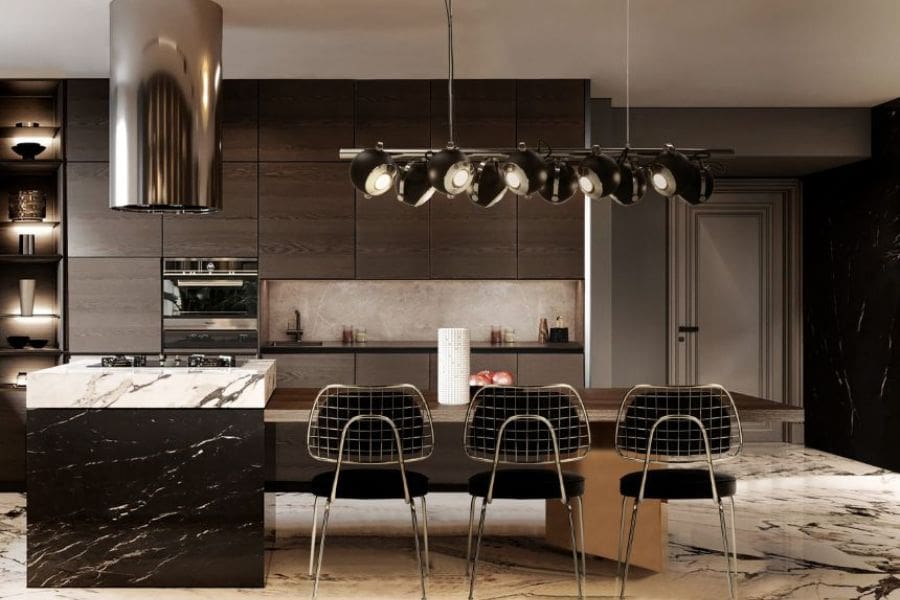 Nhà bếp phong cách luxyry