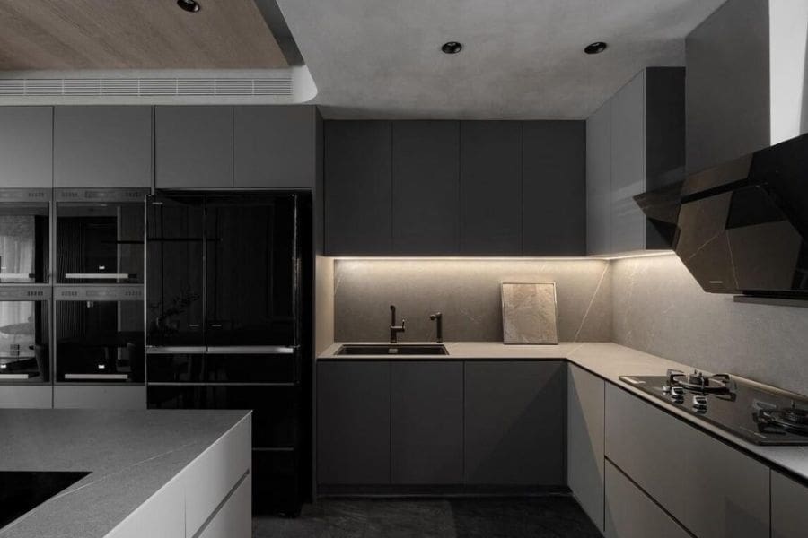 Nhà bếp thiếu sáng