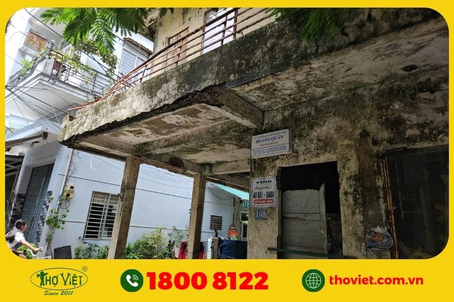 Nhà cấp bị xuống cấp