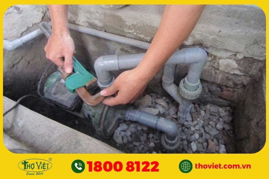 Quy trình sửa máy bơm nước tại quận tân phú