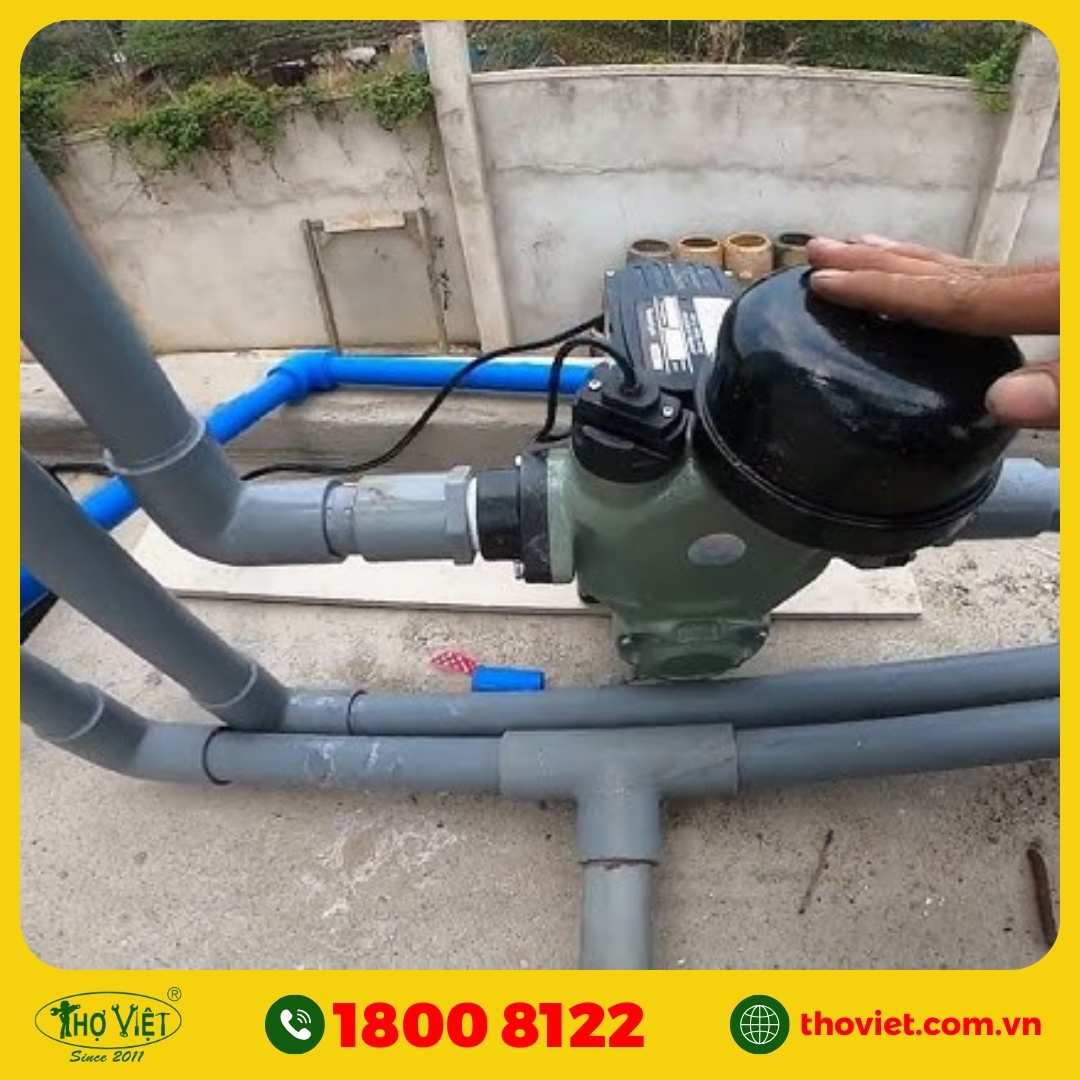 Quy trình sửa máy bơm nước - Thợ Việt