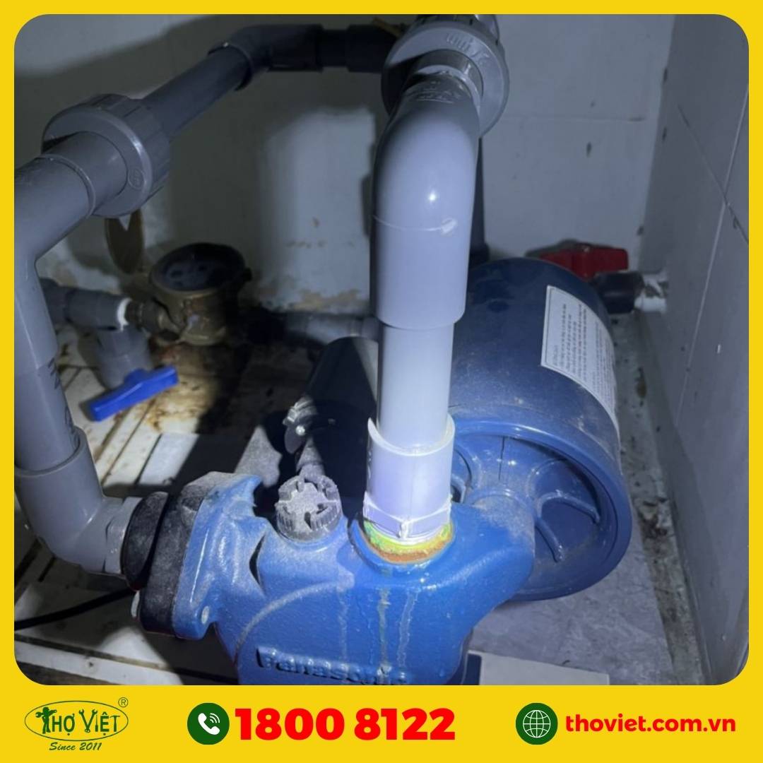 Quy trình sửa máy bơm nước tại Thợ Việt