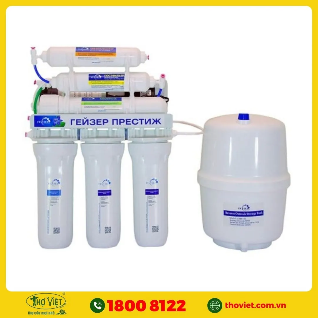 Quy trình sửa chữa máy lọc nước tại Thợ Việt