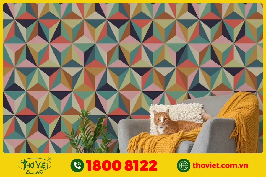 10+ Mẫu sơn hoa văn phòng khách siêu đẹp