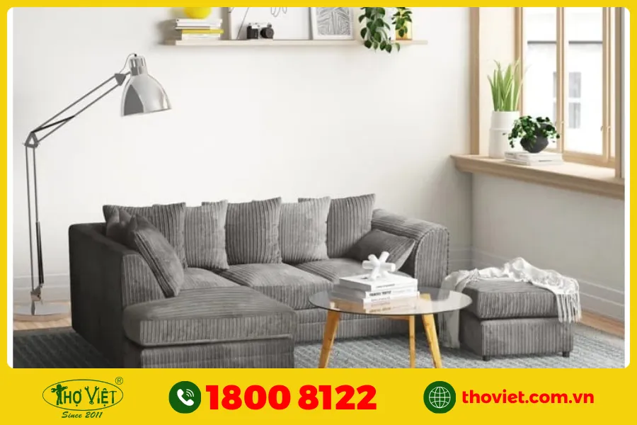 20+ Ý tưởng sơn phòng khách màu trắng xám