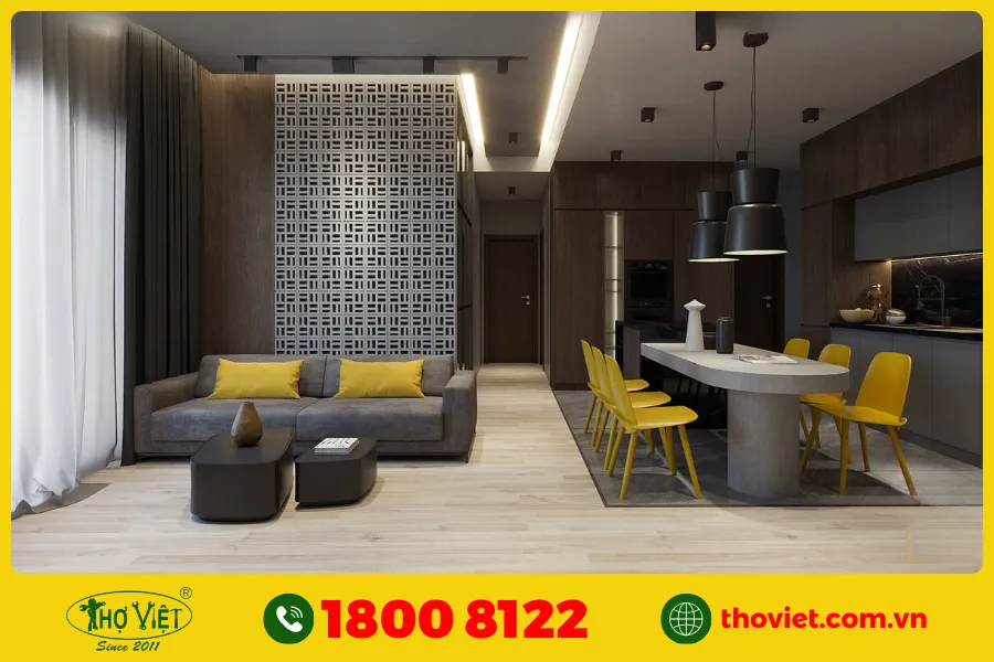 20+ Ý tưởng sơn phòng khách màu trắng xám