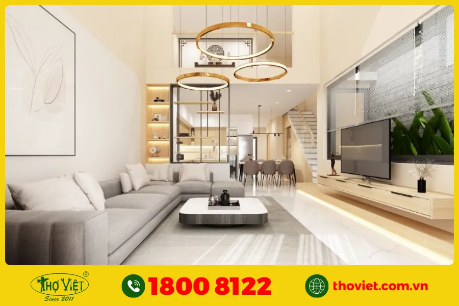 20+ Ý tưởng sơn phòng khách màu vàng kem