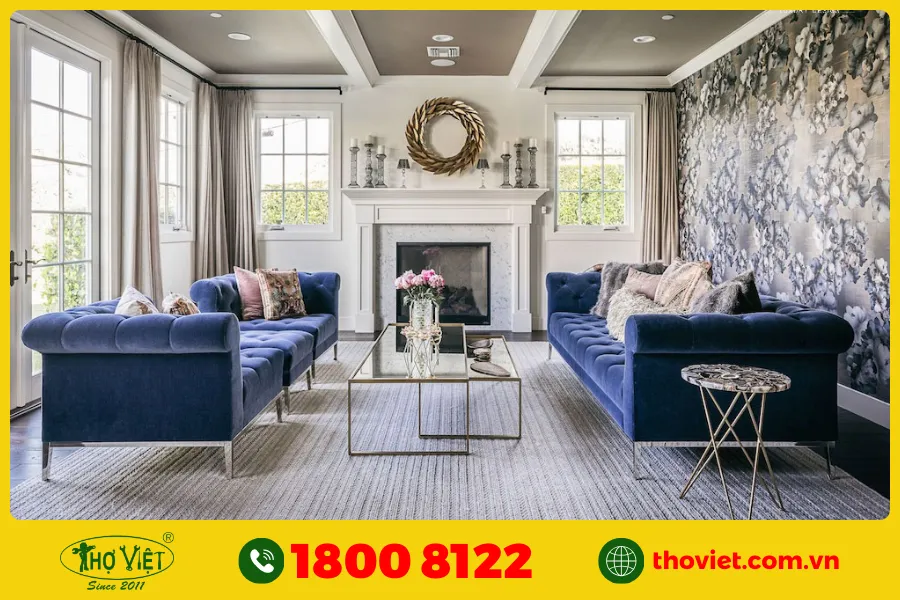 20+ Ý tưởng sơn phòng khách màu xám