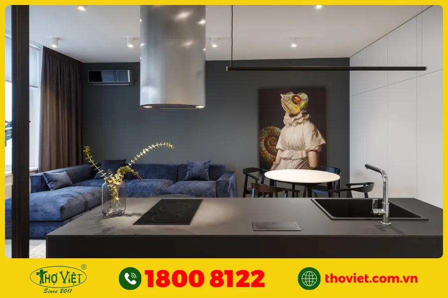 20+ Ý tưởng sơn phòng khách màu xám