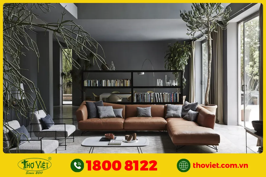20+ Ý tưởng sơn phòng khách màu xám