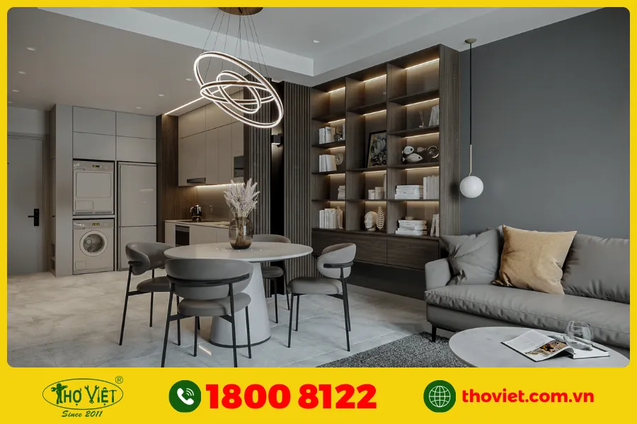 20+ Ý tưởng sơn phòng khách màu xám