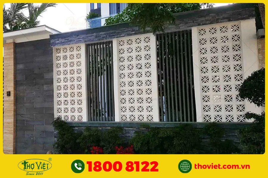 10+ Mẫu sơn tường cổng đẹp nhất hiện nay