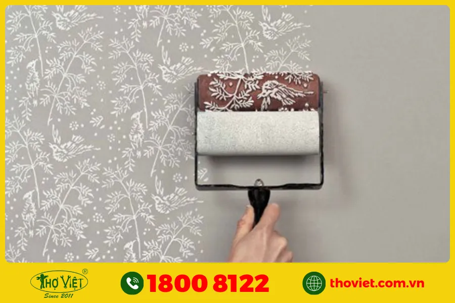 Hướng dẫn sơn họa tiết lên tường đơn giản